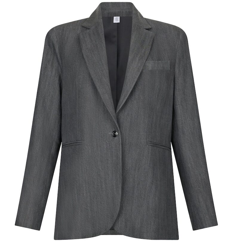 Сако с цепка на гърба - Сив Liu Jo