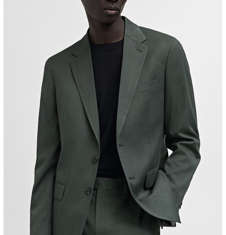 Сако с цепки встрани Mango