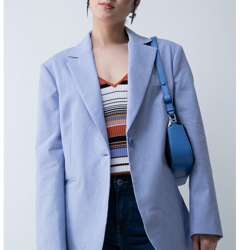 Сако с цепки на гърба - Светлолилав Liu Jo