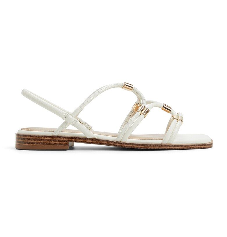 Сандали Bychan от еко кожа - Слонова кост Aldo