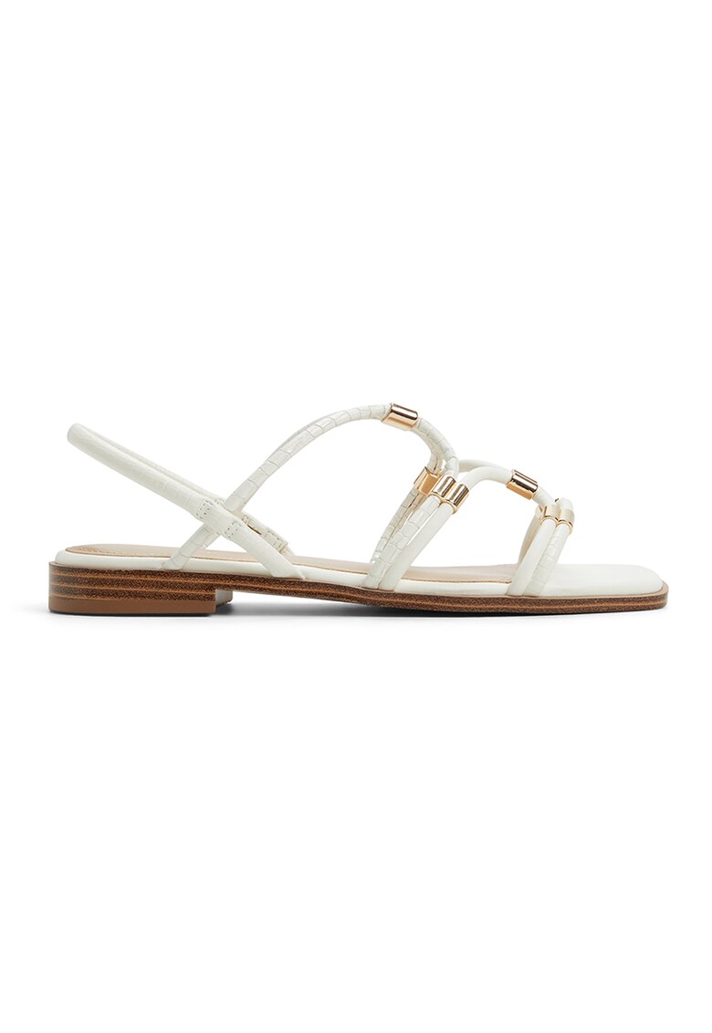 Сандали Bychan от еко кожа - Слонова кост Aldo