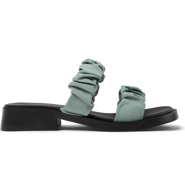 Сандали Dana с масивен ток - Зелен Camper