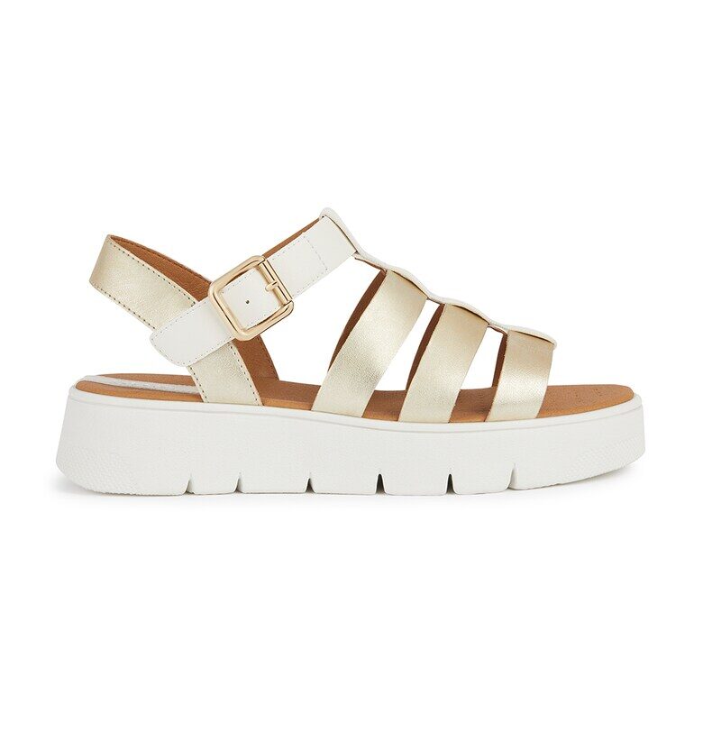 Сандали Dandra с каишки - Златист Geox