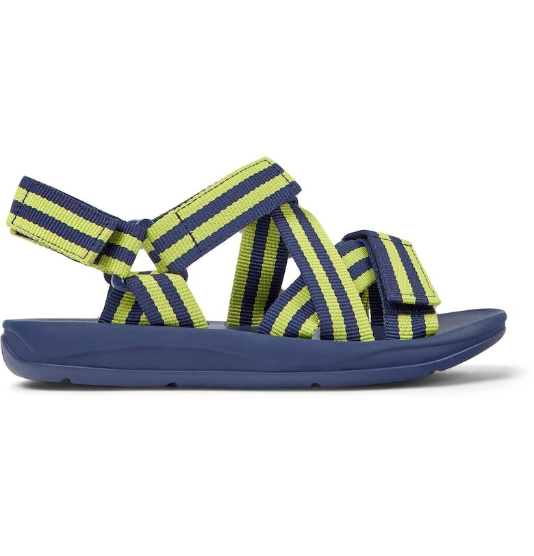 Сандали Match 27413 с велкро - Жълт/Син Camper