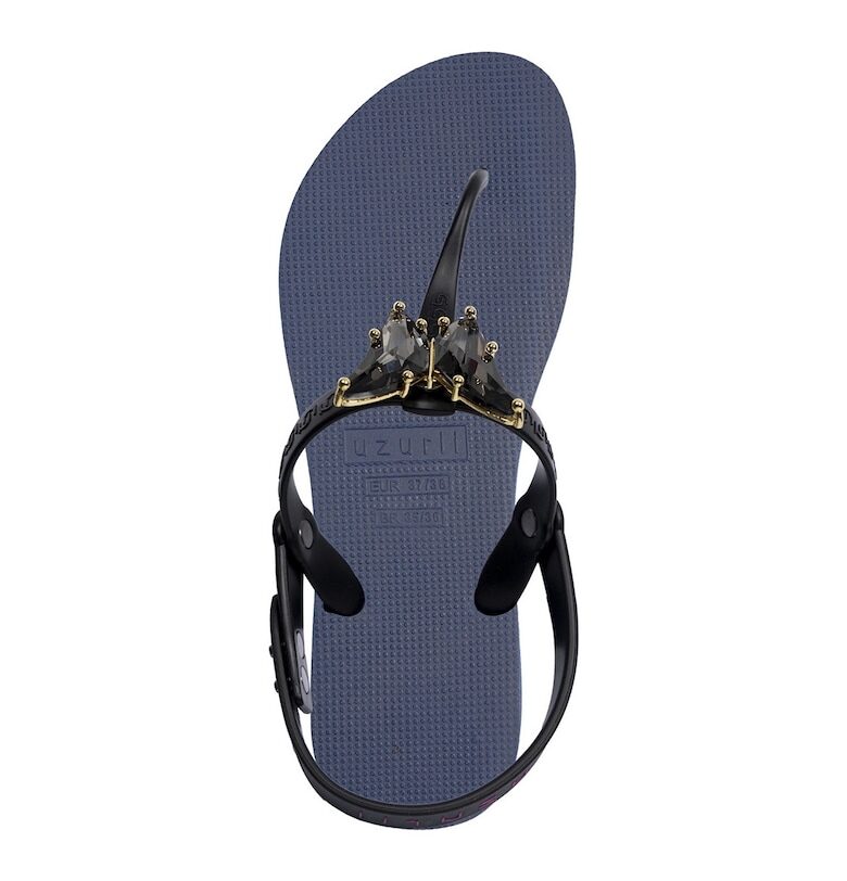 Сандали Selena с разделителна каишка - Тъмносин UZURII