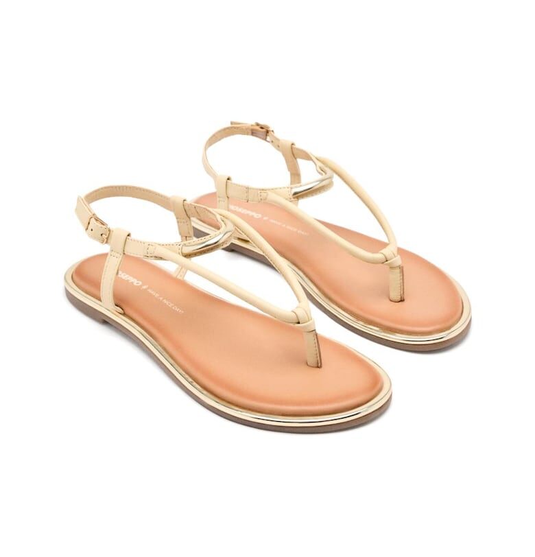 Сандали Upton с разделителна каишка - Мръснобял Gioseppo