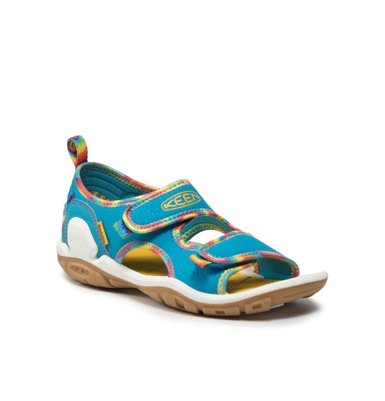 Сандали за момиче -  Еко кожа - Син Keen