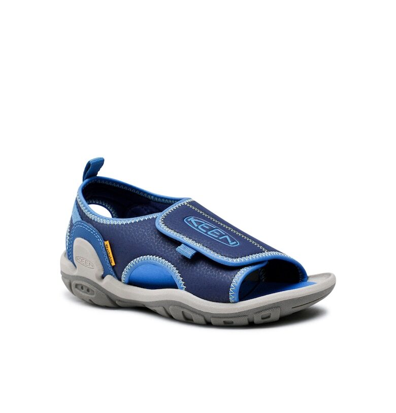 Сандали за момче -  Еко кожа - Тъмносин Keen