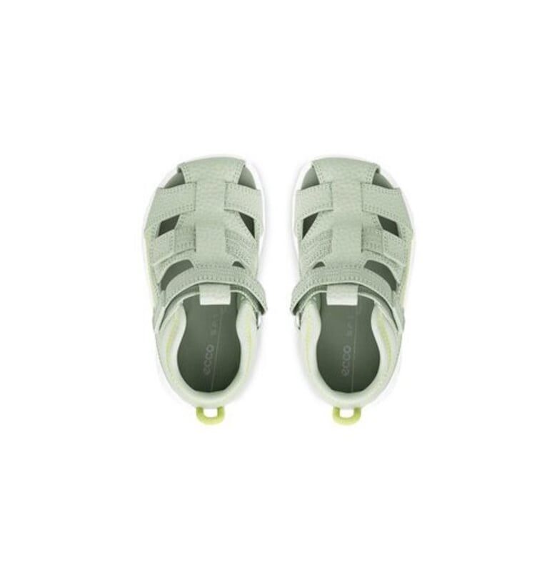 Сандали  за момчета - 303637743 - Естествена кожа - Зелени - Зелен Ecco