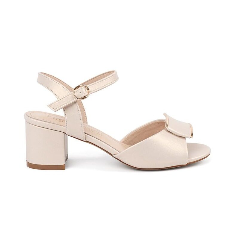 Сандали на ток от екологична кожа Sergio Leone