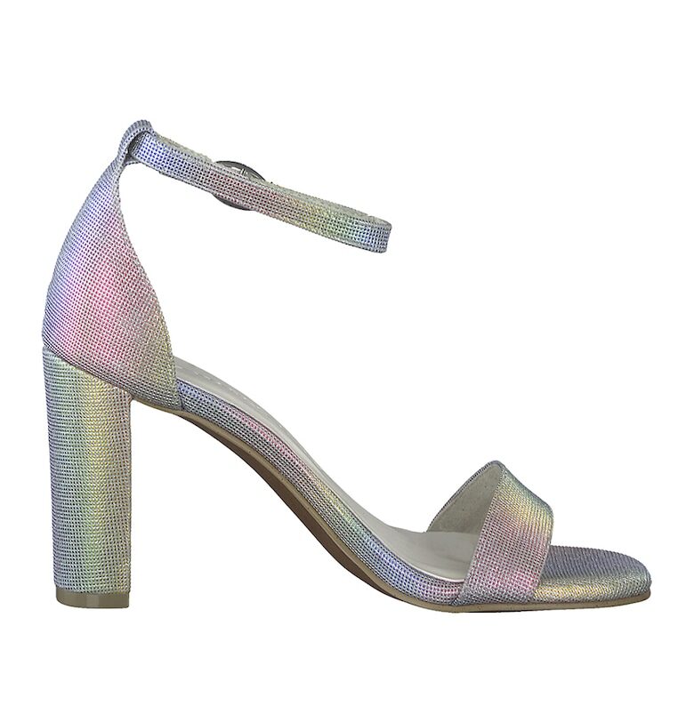 Сандали от еко кожа с преливащи се цветове - Многоцветен Marco Tozzi
