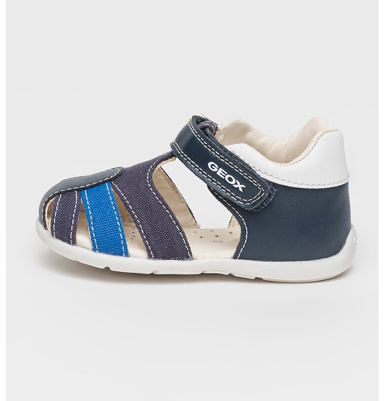Сандали с велкро и текстил - Тъмносин Geox