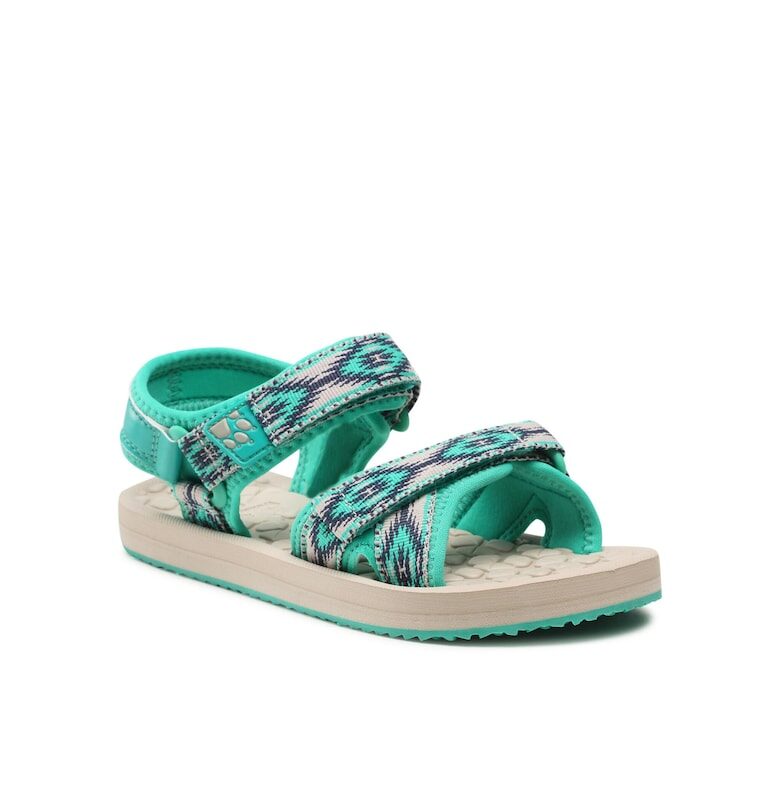 Сандали  текстил - зелено - Зелен Jack Wolfskin