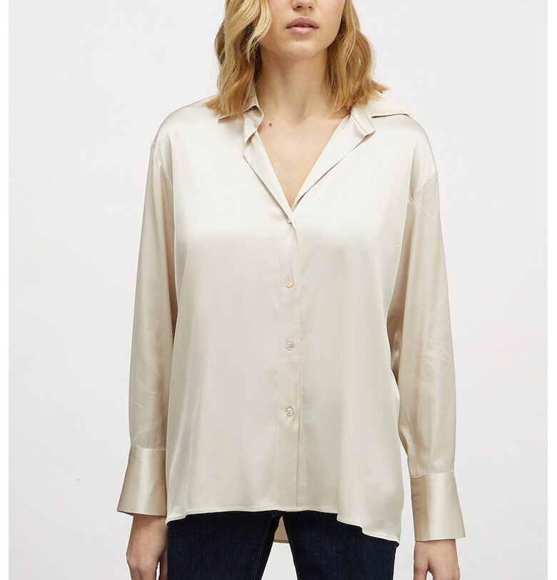 Сатинирана риза - Крем Motivi