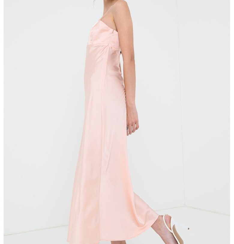 Сатинирана рокля - Пастелнорозов GUESS