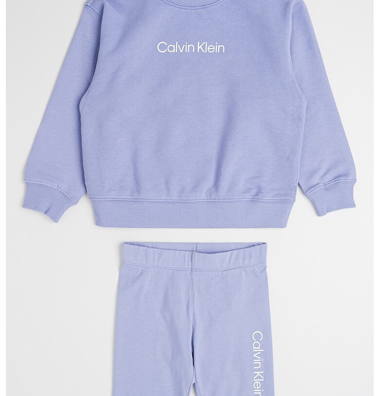 Свободен спортен екип с лого - Лилав CALVIN KLEIN
