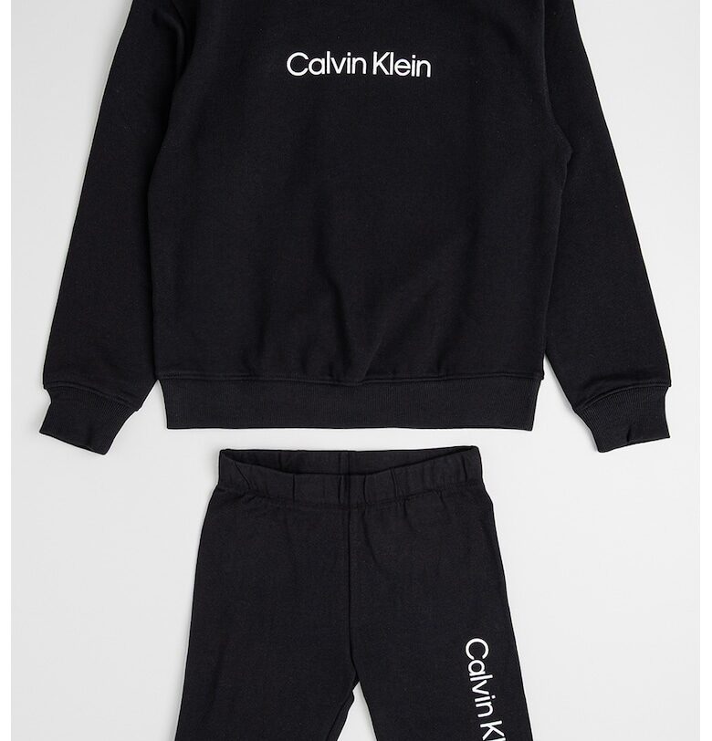 Свободен спортен екип с лого - Черен CALVIN KLEIN