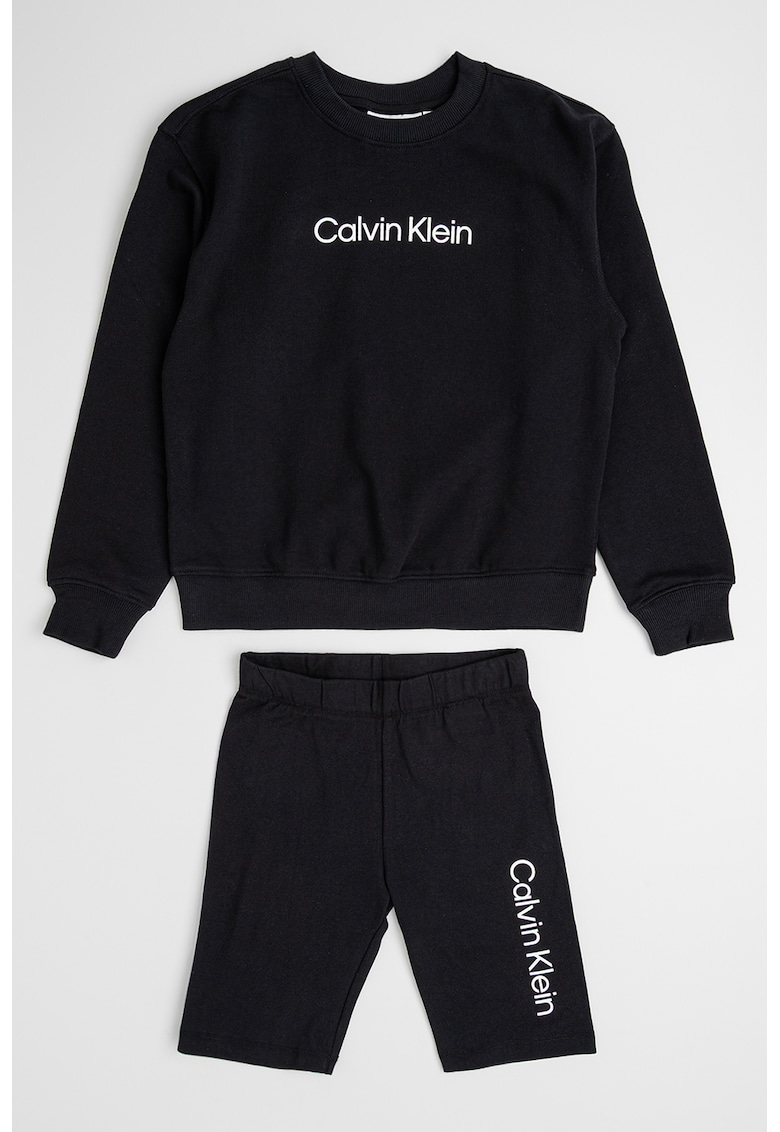 Свободен спортен екип с лого - Черен CALVIN KLEIN