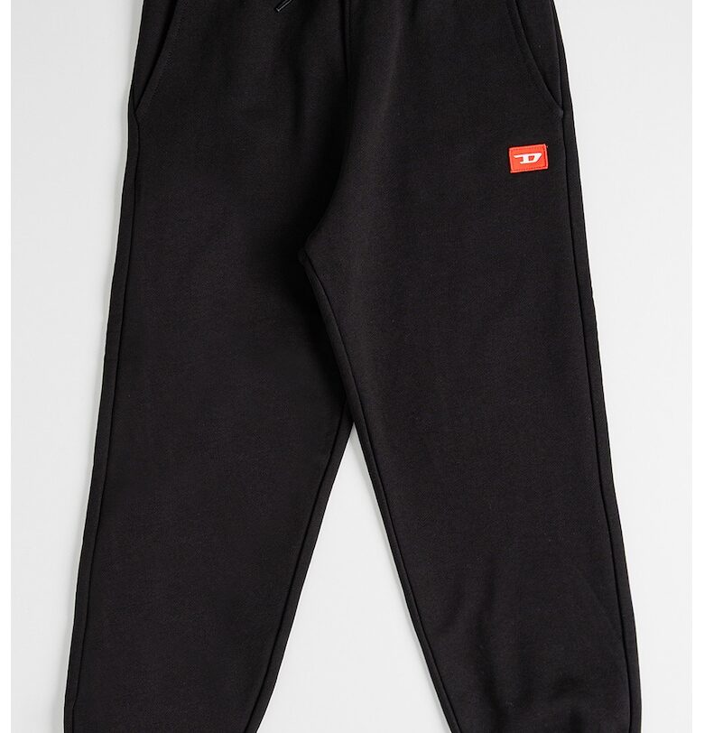 Свободен спортен панталон Pxgin с връзки - Черен Diesel