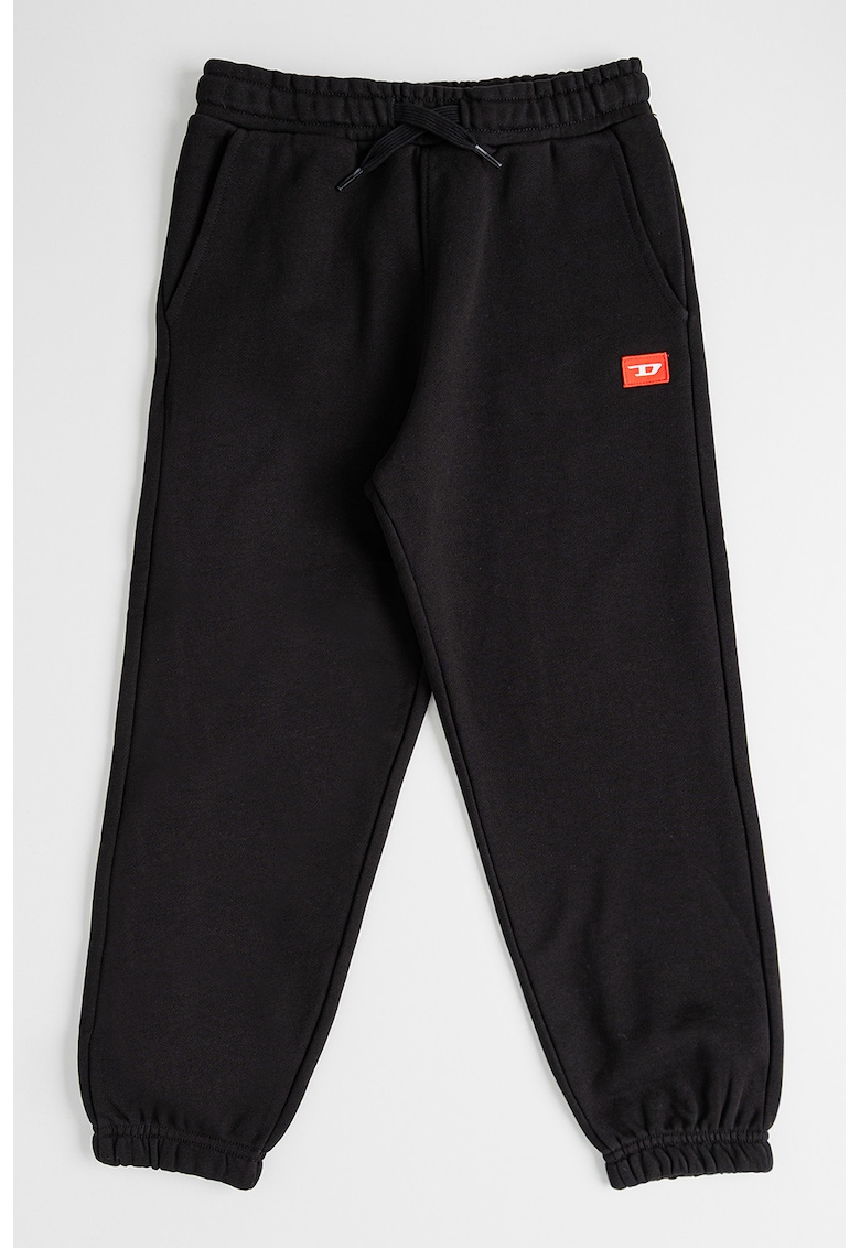 Свободен спортен панталон Pxgin с връзки - Черен Diesel