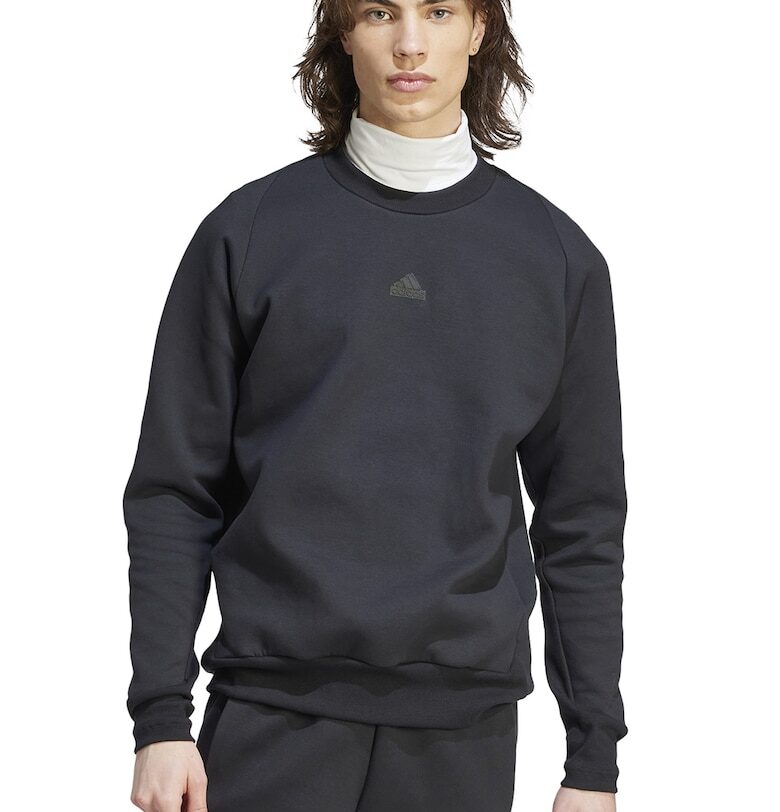 Свободен суитшърт Premium с реглан ръкави - Черен adidas Sportswear