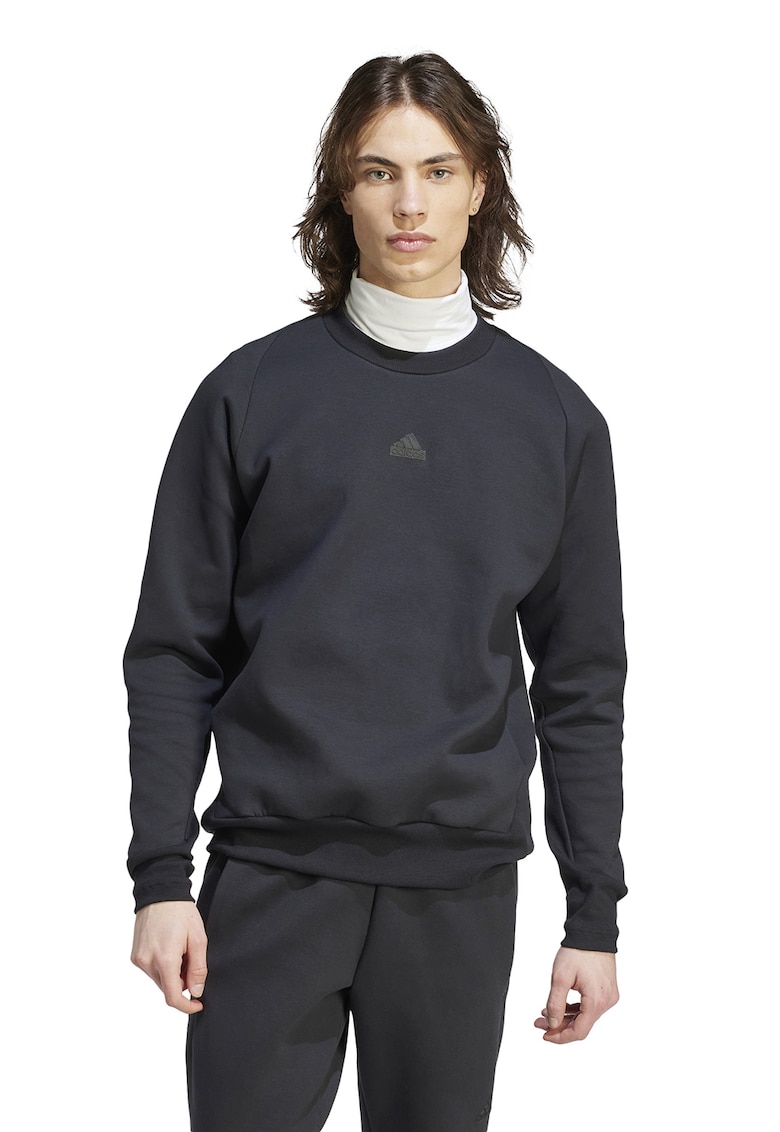 Свободен суитшърт Premium с реглан ръкави - Черен adidas Sportswear