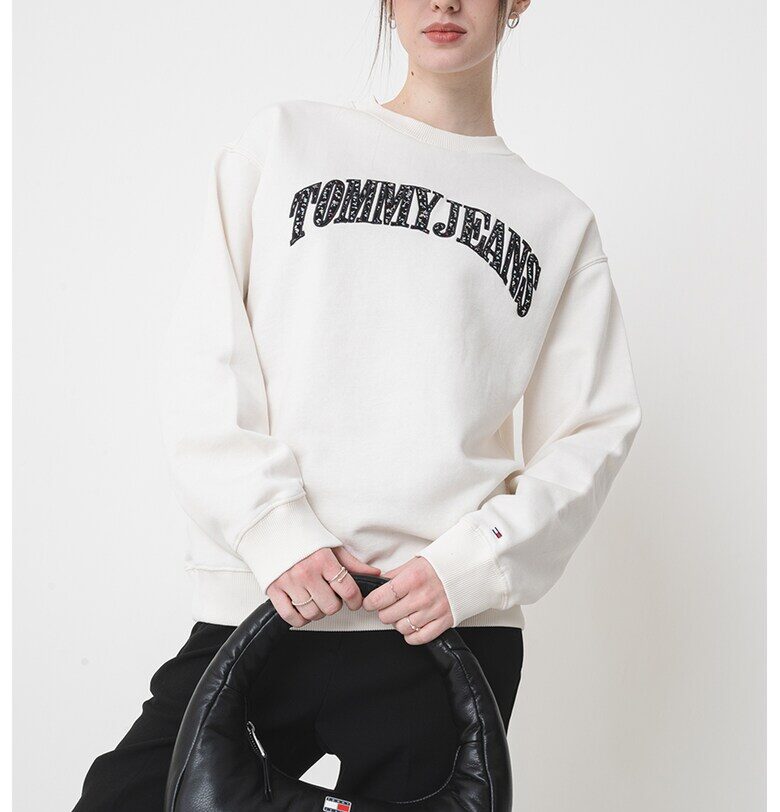 Свободен суитшърт с лого Tommy Jeans