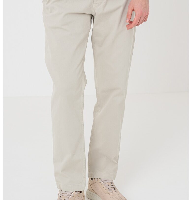 Свободен чино панталон - Светло сив BOSS