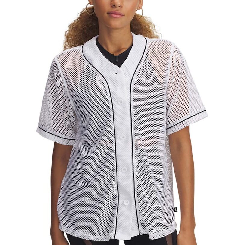 Свободна мрежеста риза - Бял Under Armour