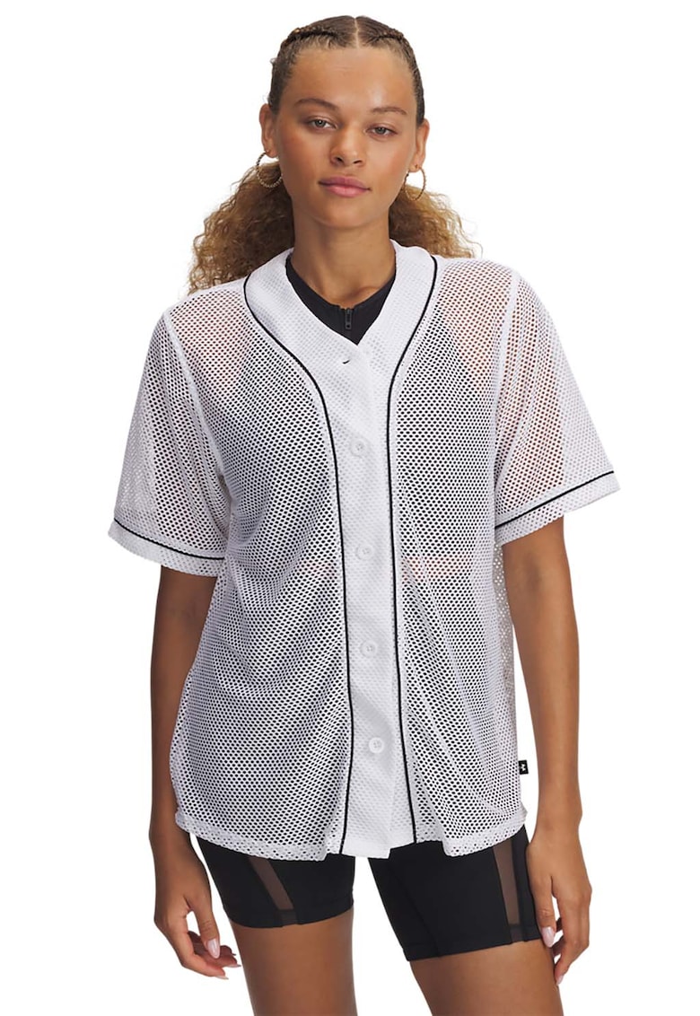 Свободна мрежеста риза - Бял Under Armour