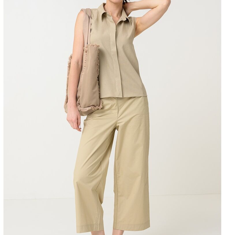 Свободна риза - Сиво-кафяв Stefanel