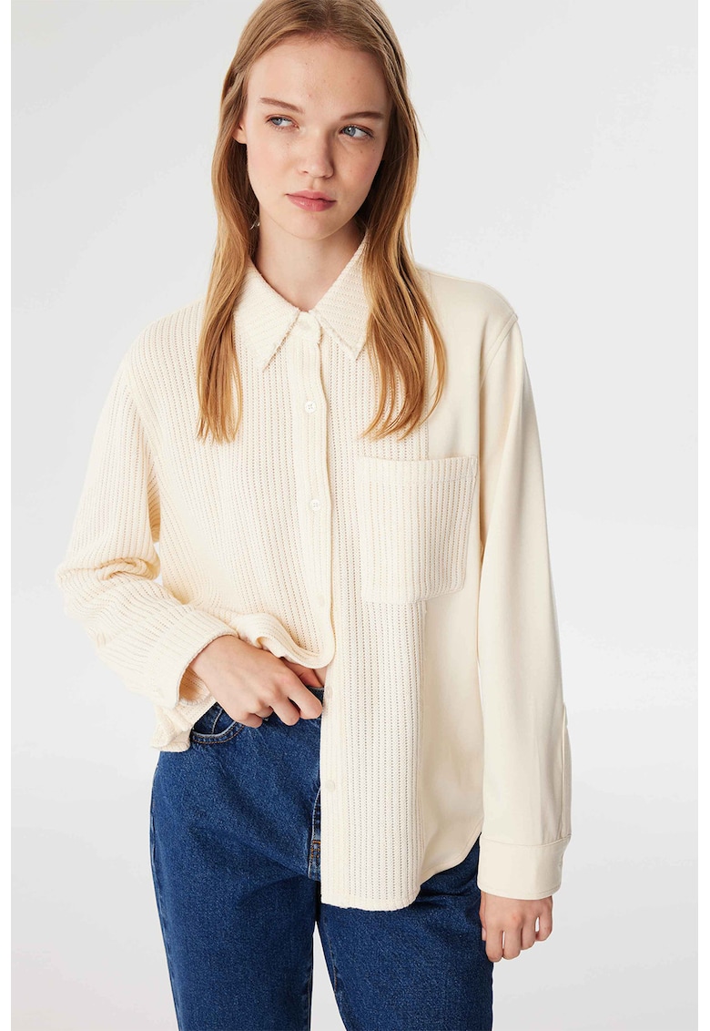 Свободна риза - Слонова кост TWIST