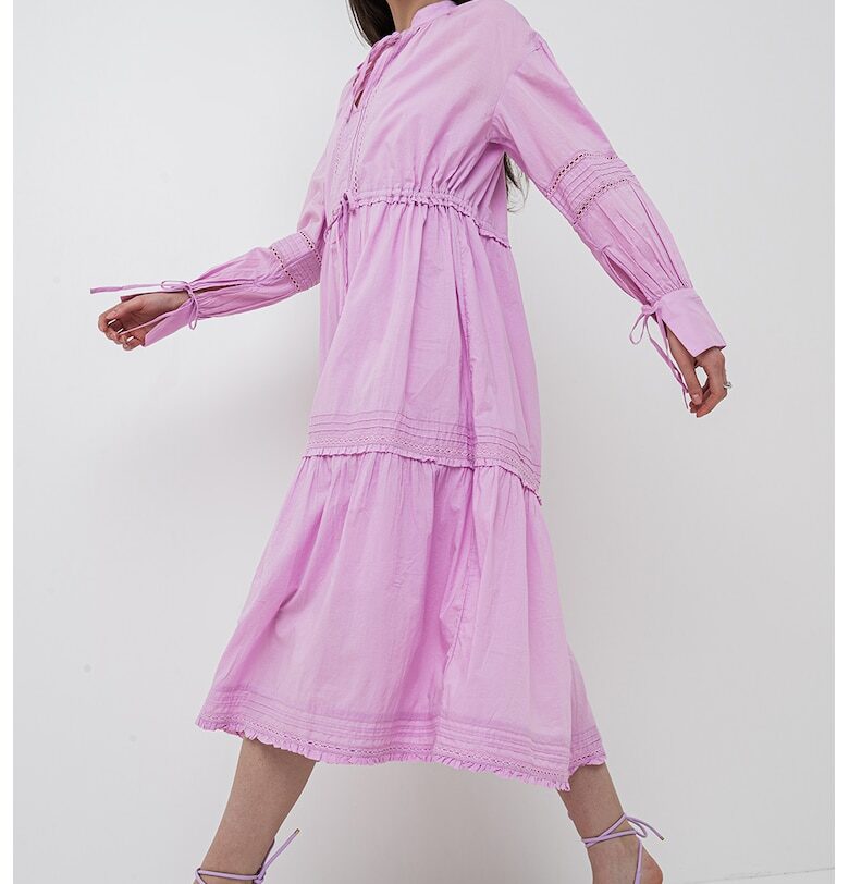 Свободна рокля - Пастелнорозов Scotch  Soda