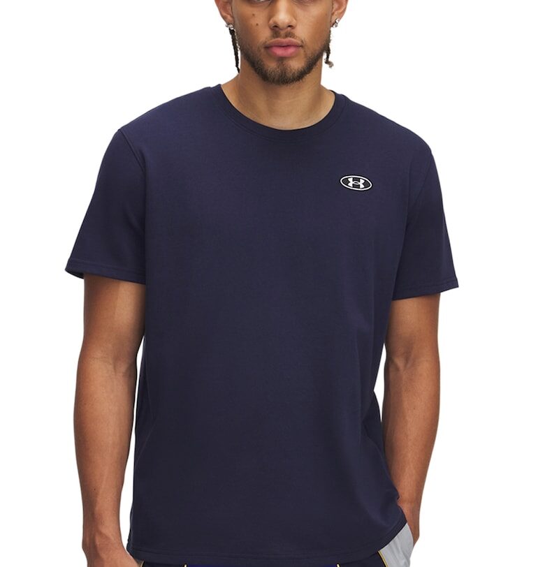 Свободна тениска Heavyweight - Тъмносин Under Armour