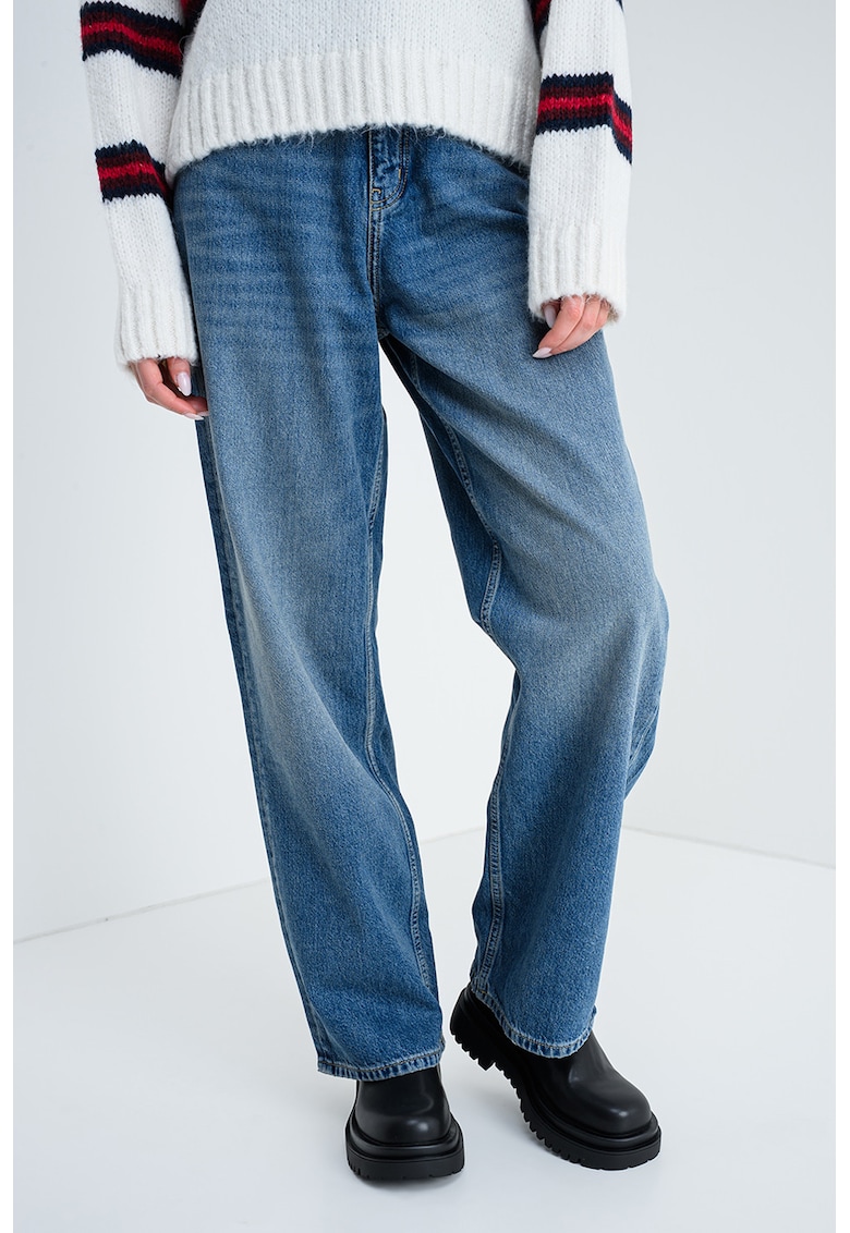 Свободни дънки Leni - Син меланж HUGO