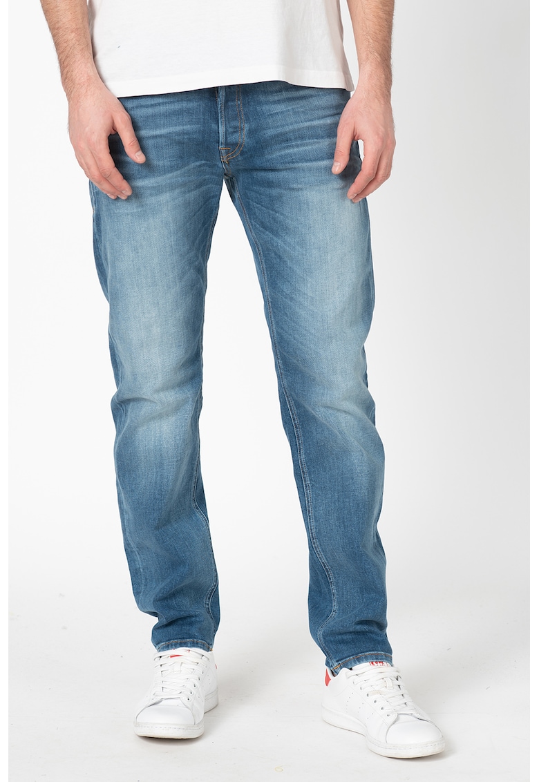 Свободни дънки Mike със захабен вид Jack Jones