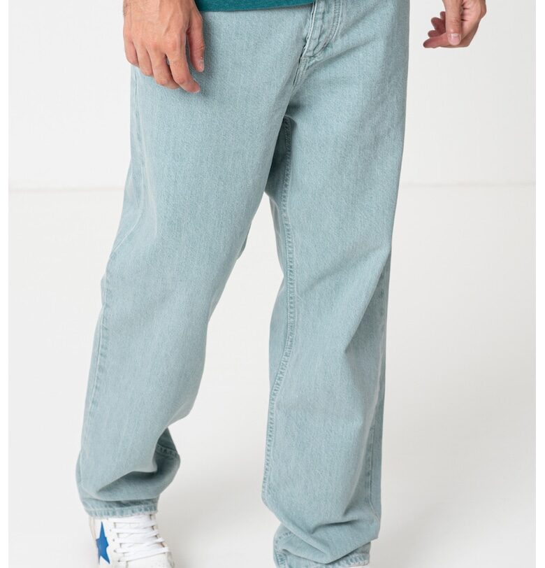 Свободни дънки Nate с 5 джоба - Светлосин HUGO