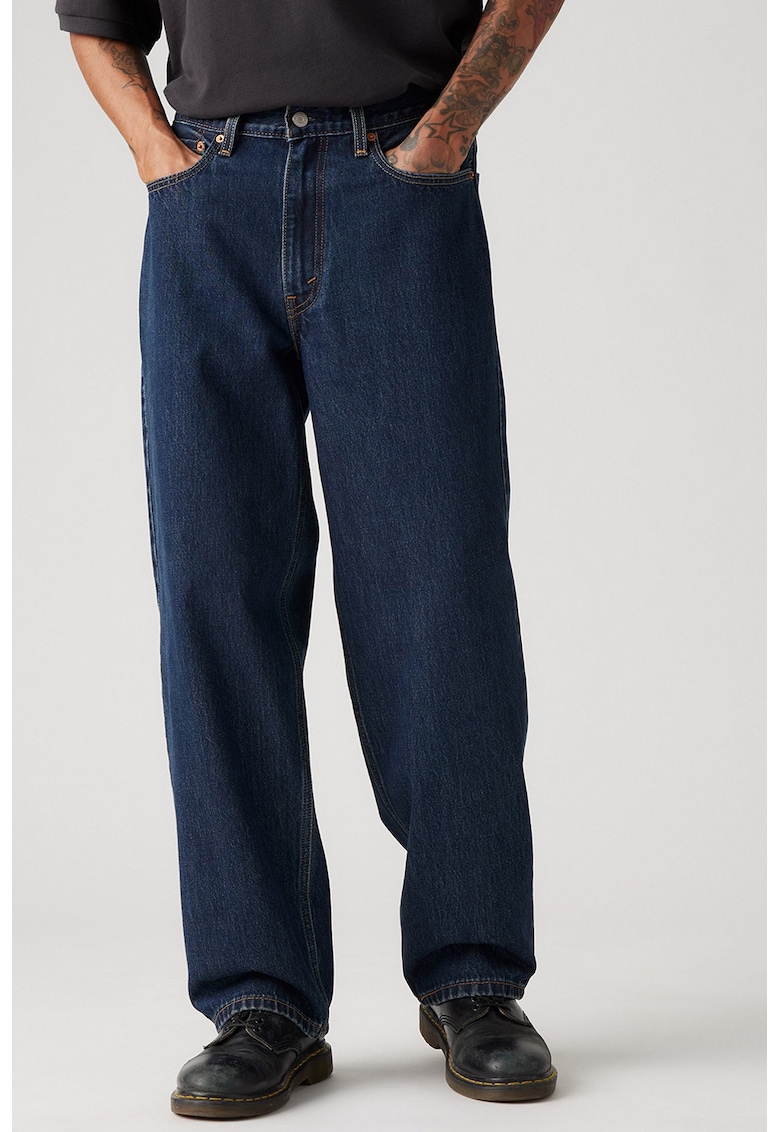 Свободни дънки Youth - Тъмносин Levis