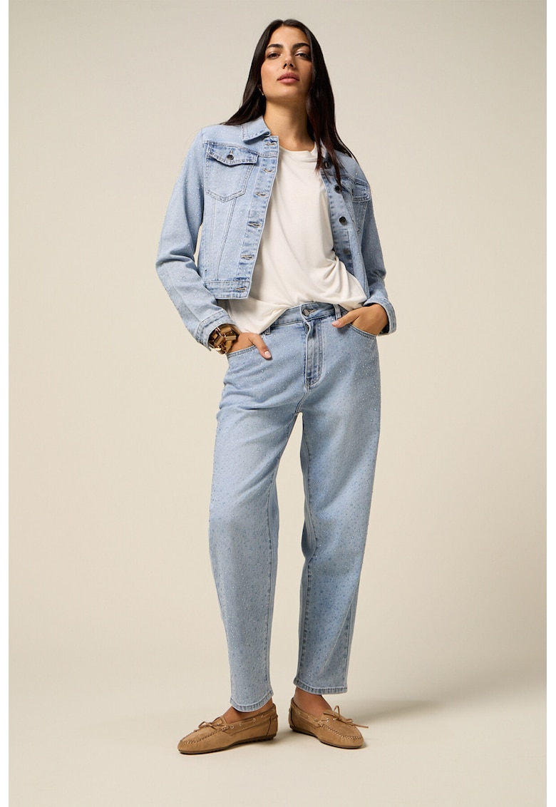 Свободни дънки - Светлосин Oltre