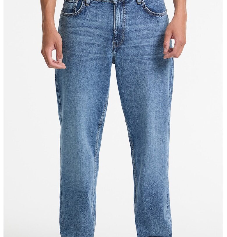 Свободни дънки - Син меланж GUESS JEANS