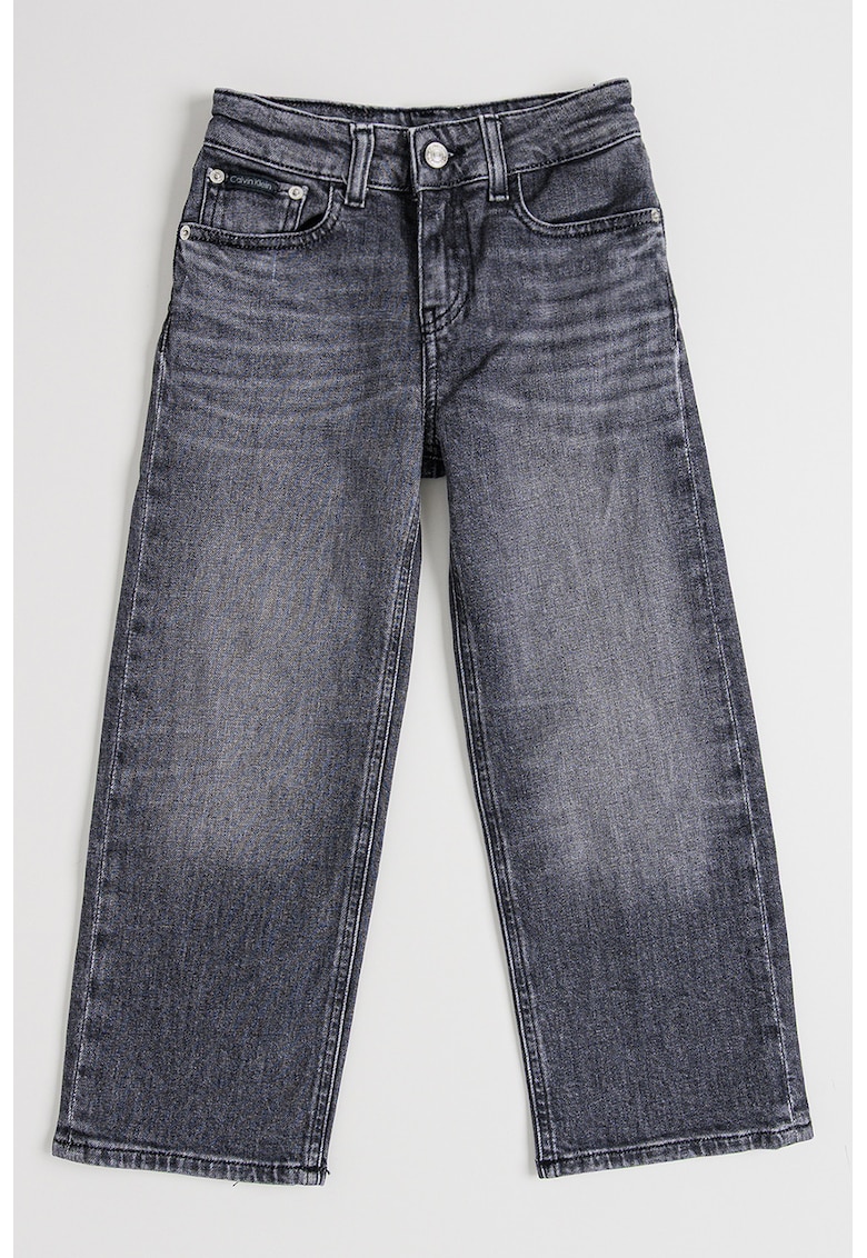 Свободни дънки деграде - Tъмносив CALVIN KLEIN