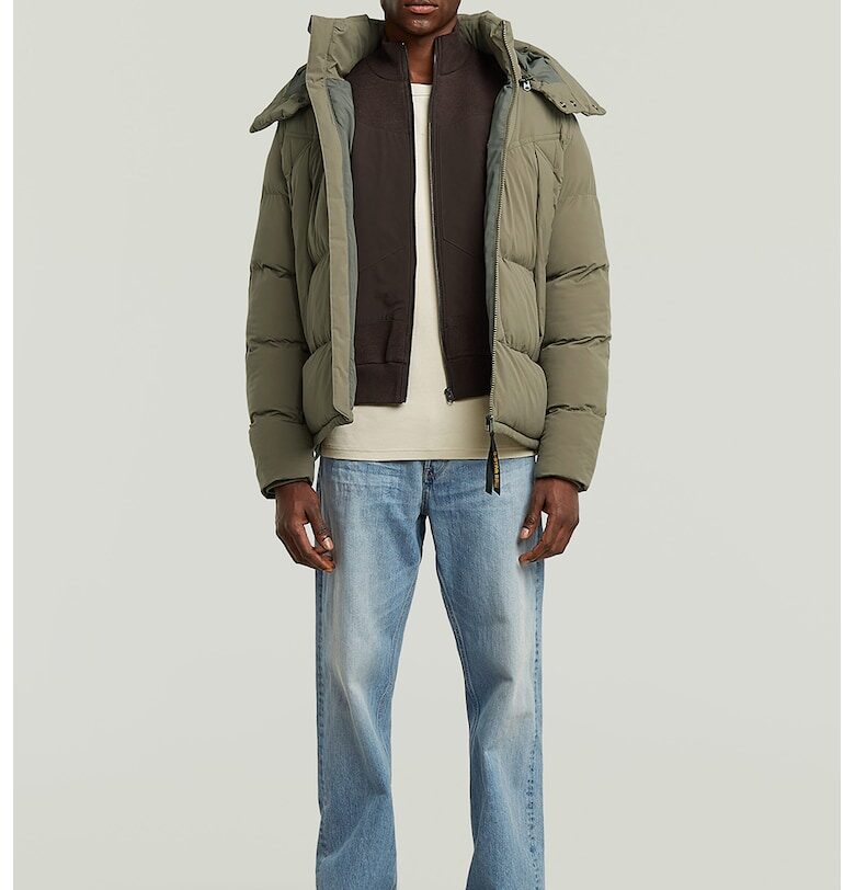 Свободни дънки със захабен ефект - Светлосин G-STAR