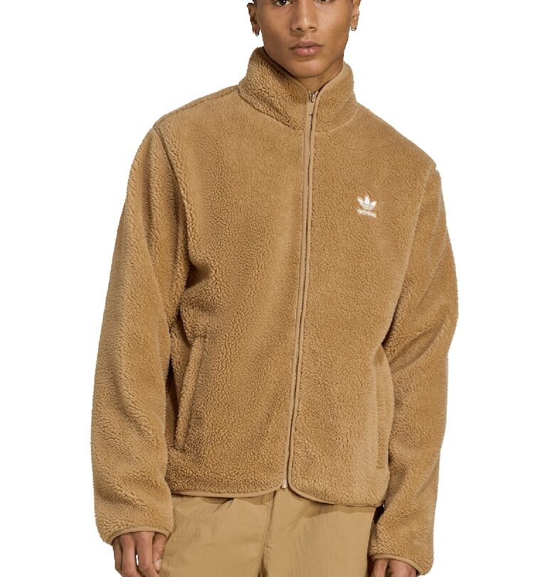 Свободно поларено яке - Бежов adidas Originals