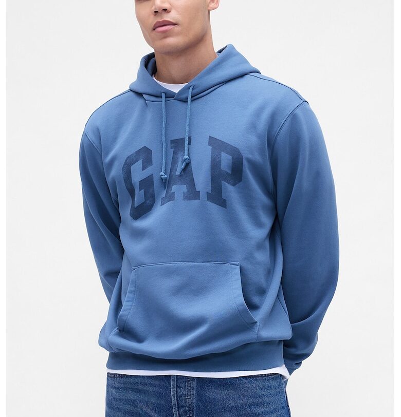 Свободно худи VintageSoft - Петролно синьо GAP