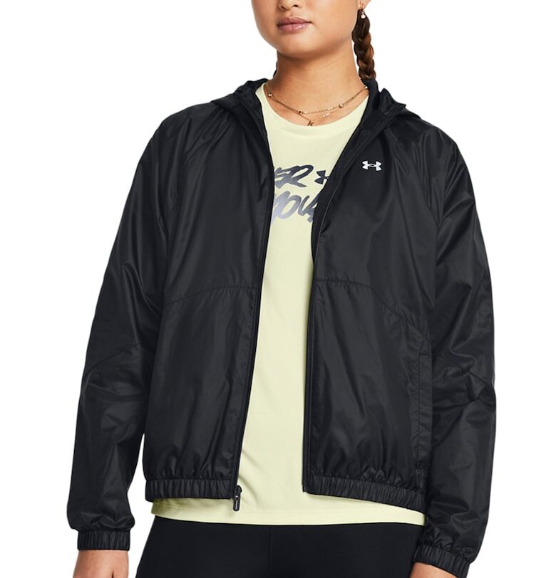 Свободно яке Rival с цип - Черен Under Armour