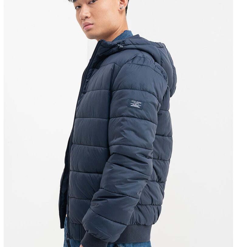 Свободно яке с качулка - Ултрамарин синьо Pepe Jeans London