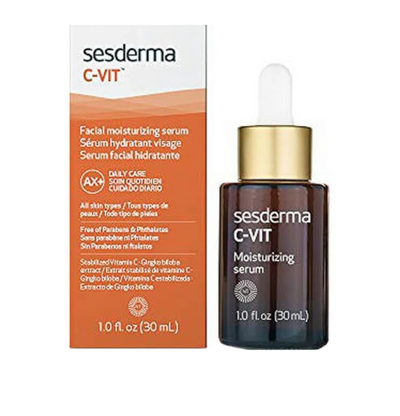 Серум за лице  C-vit -Озаряващ ефект - действие против бръчки и ревитализиране - 30 мл Sesderma