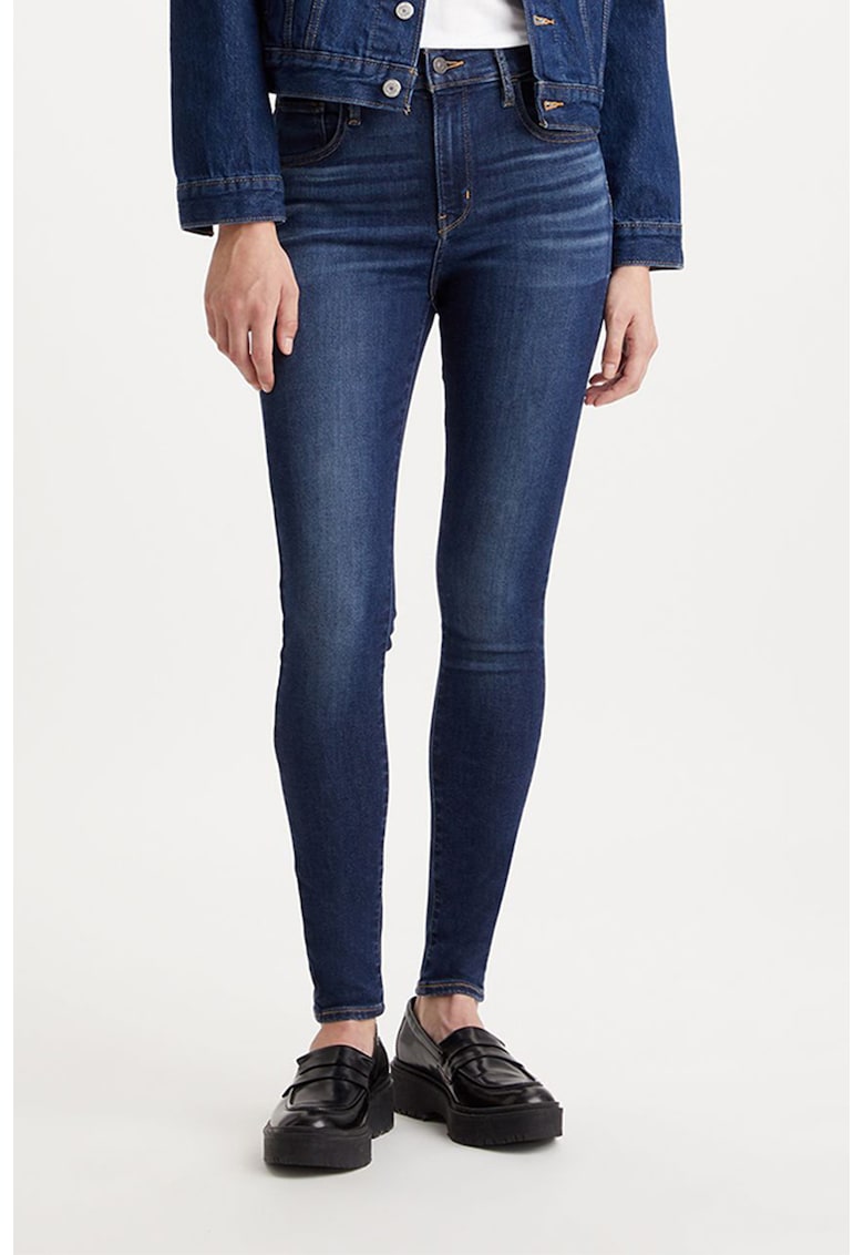 Силно прилепнали дънки 720™ с висока талия - Индигово синьо/Тъмносин Levis