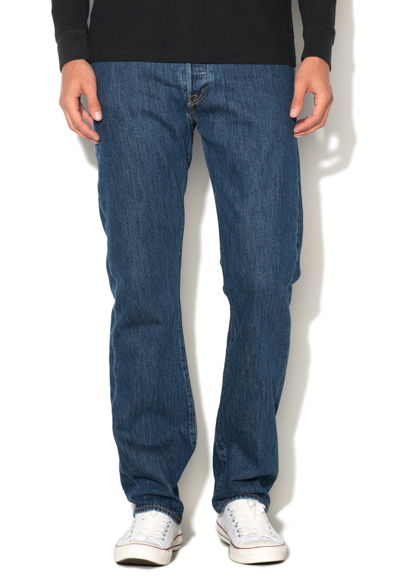 Сини дънки 501® с права кройка - Син Levis
