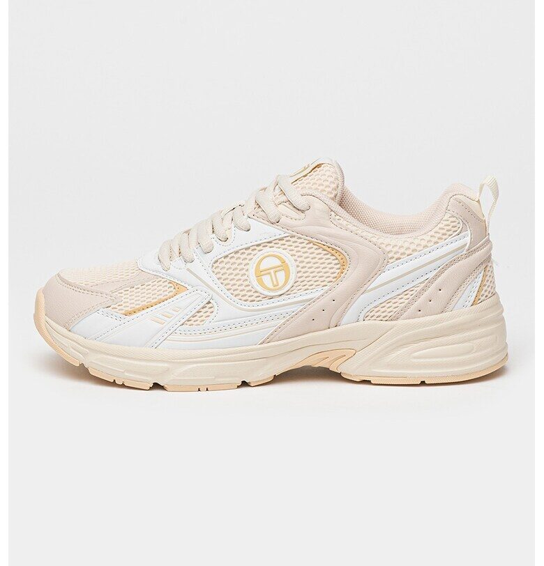 Синтетични спортни обувки с мрежа - Бял/Светло бежово Sergio Tacchini